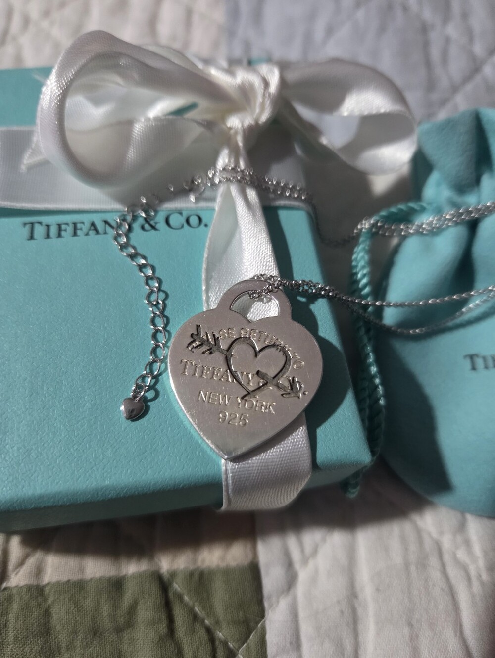 Tiffany & Co. Heart & Arrow Collection Large Pendant - Picture 2 of 9